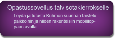 Opastussovellus Talvisotakierrokselle
