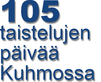 105 Taistelujen päivää Kuhmossa